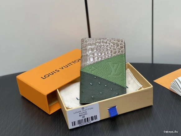 VUITTON Organizer-7.5*11.1*1 cm Pocket LOUIS 0225